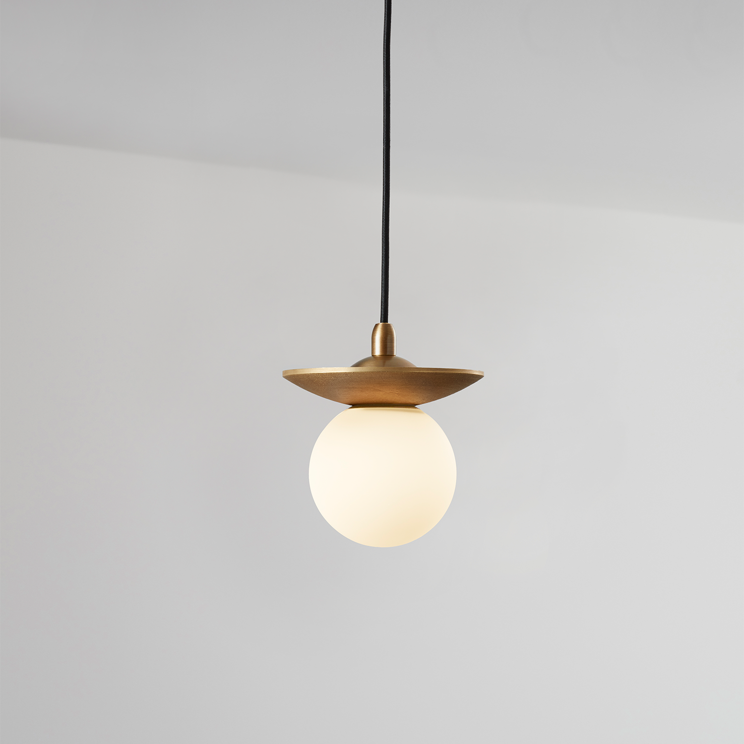 Orbit Pendant - Brass