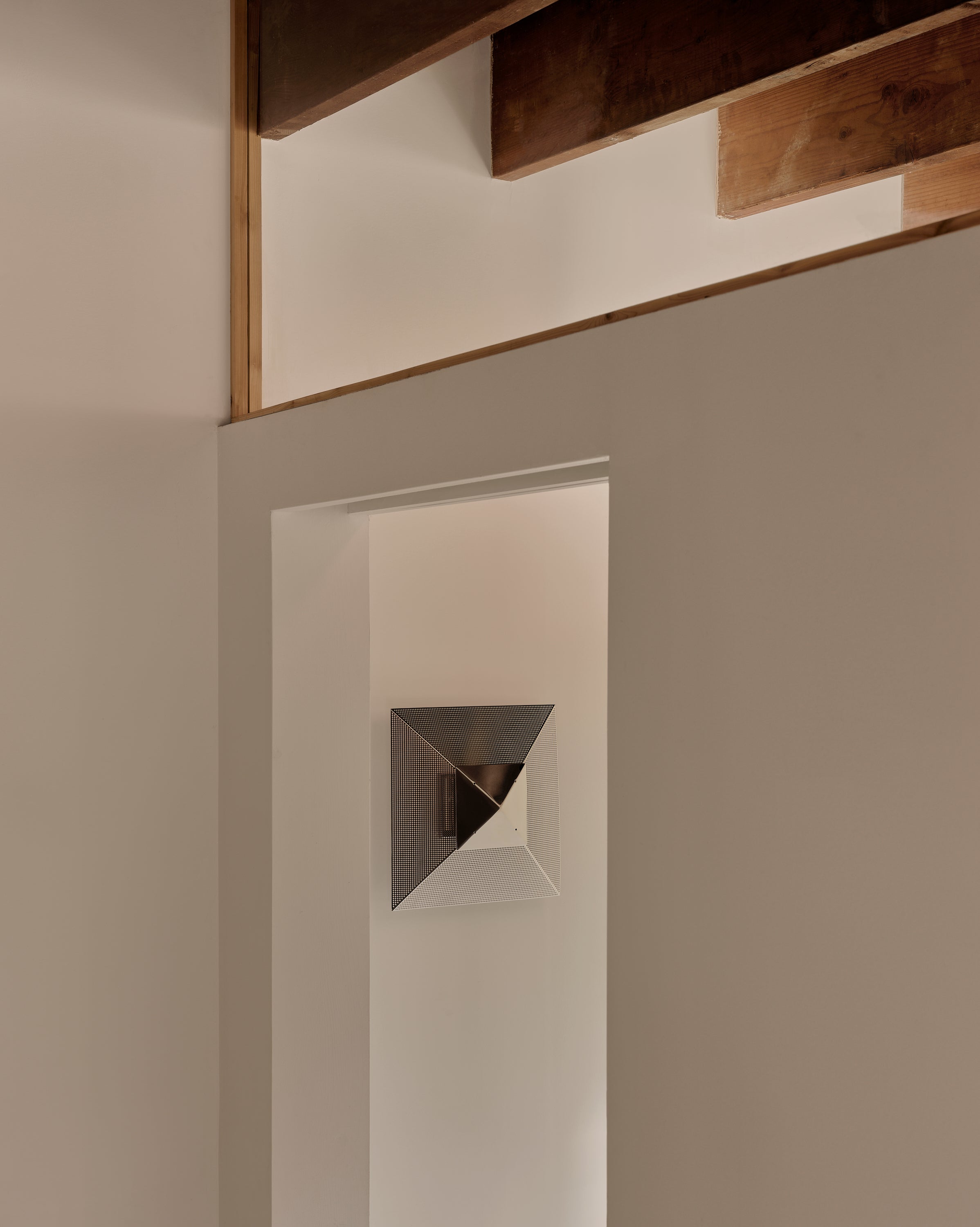 Pyramid Sconce