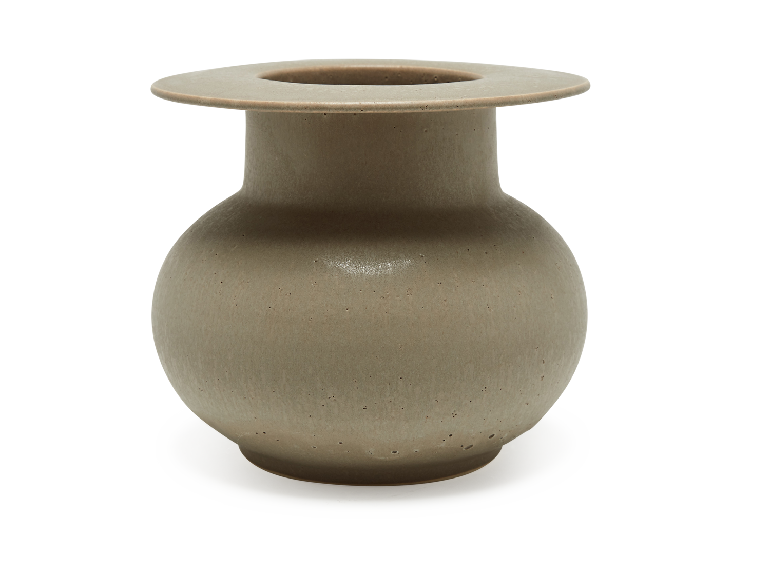 Lipped Cordate Vase