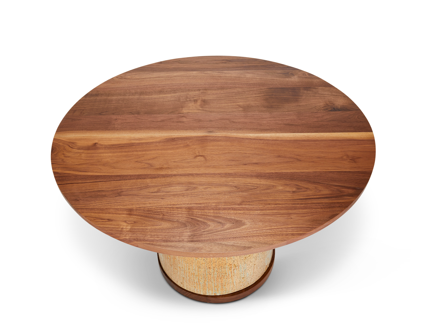 Desert Sunset Dining Room Table with Wood Top
