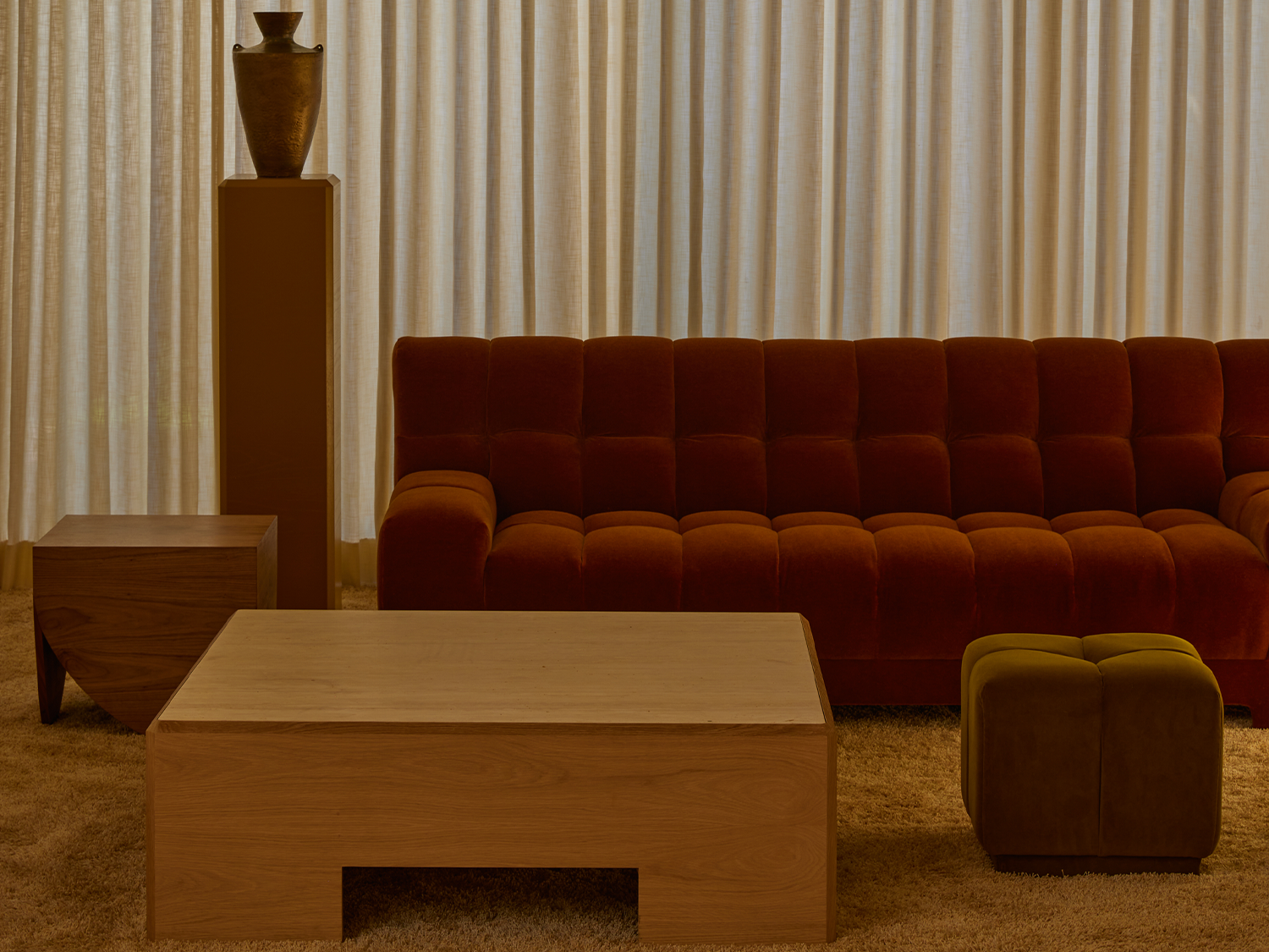 Josh Greene Design x LF - Clearman Coffee Table - Square