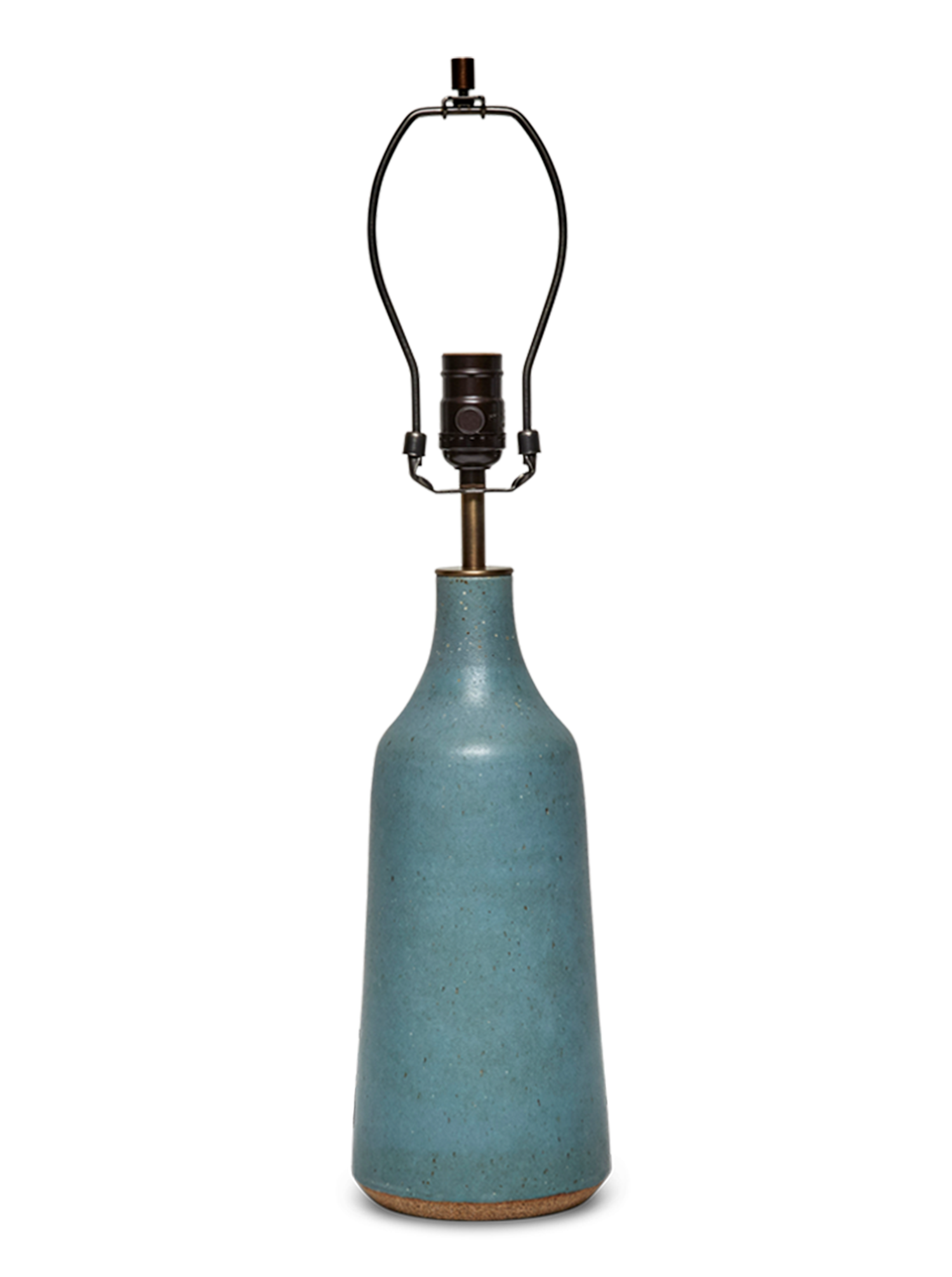 Large Bottle Lamp - Soft Blue