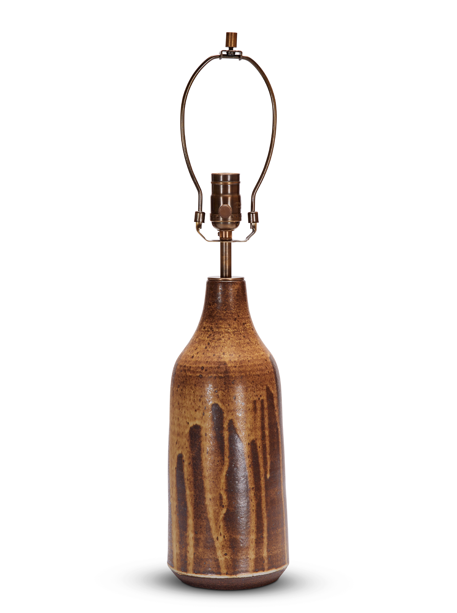 Large Bottle Lamp - Live oak