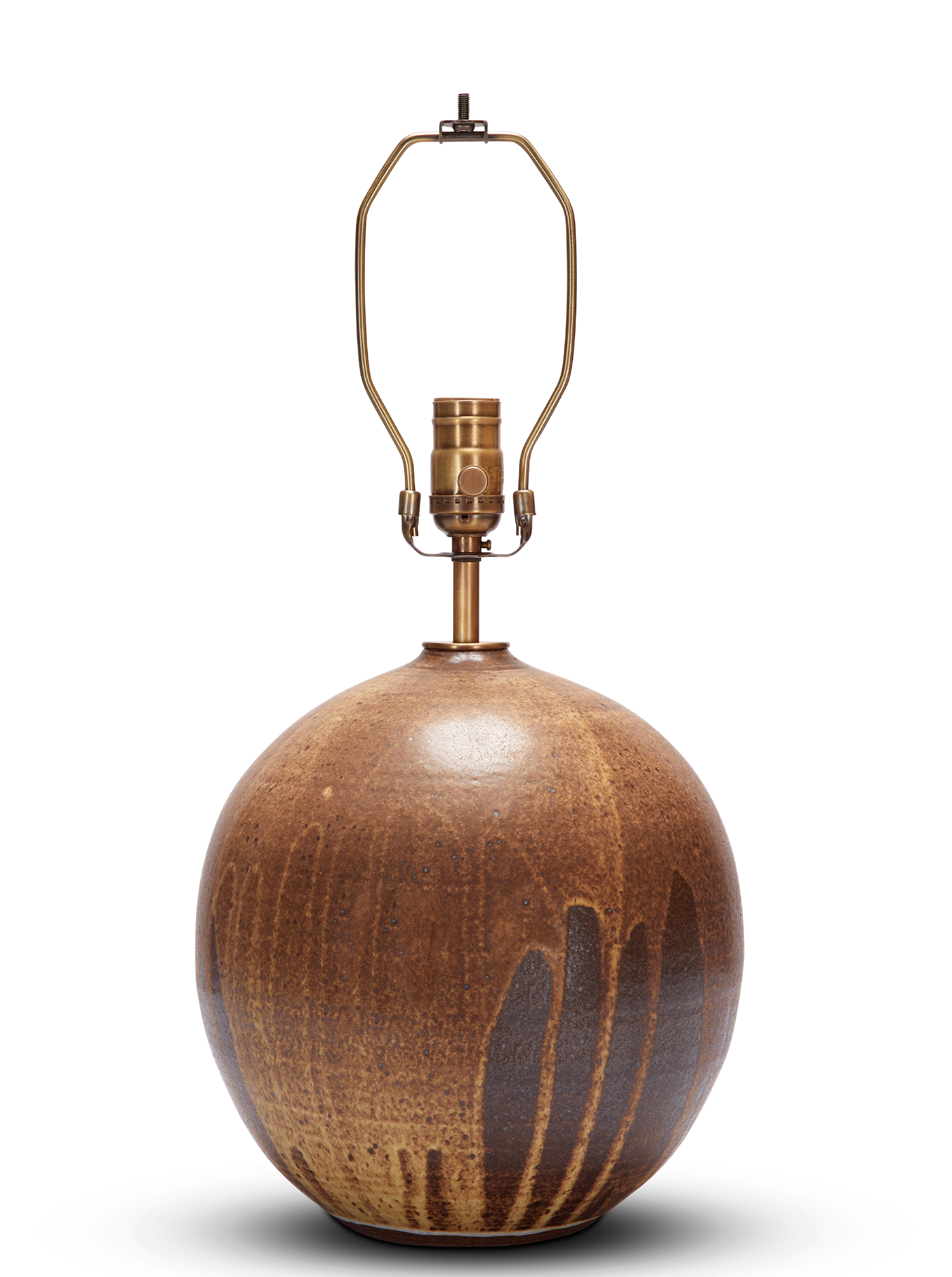 Large Orb Lamp - Live Oak