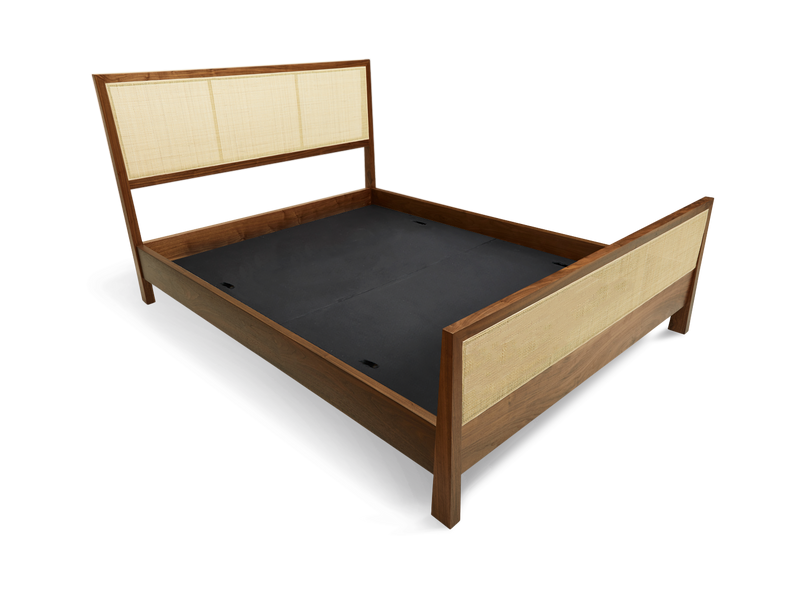 Caned Bed