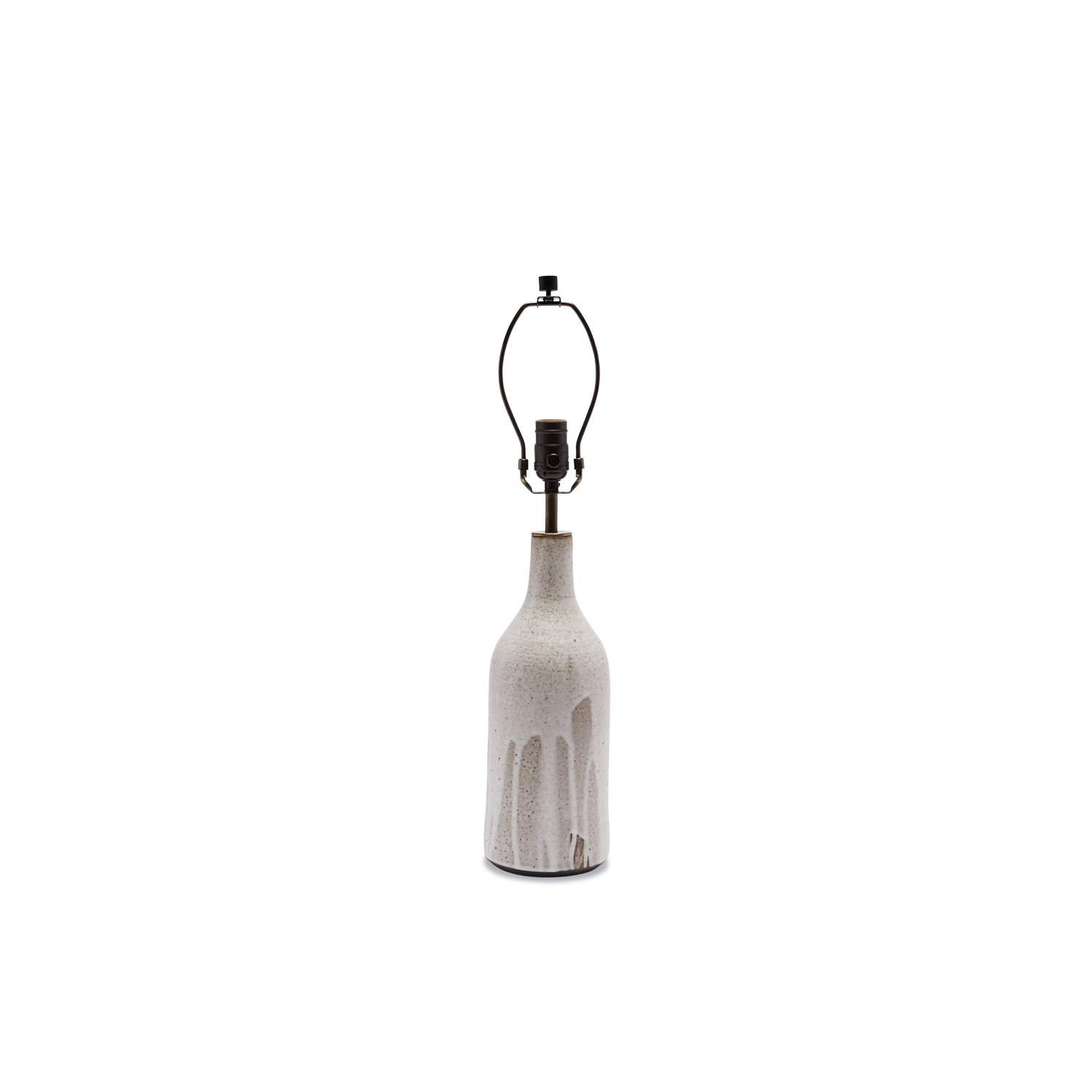 Poured Bottle Lamp - White