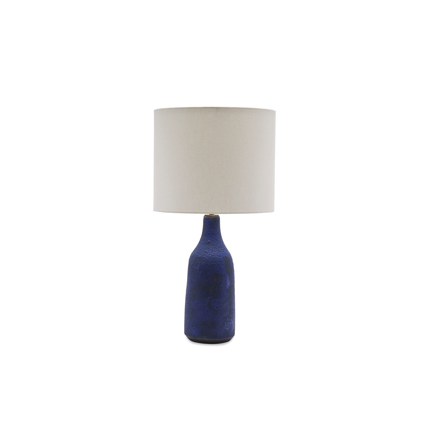 Bottle Lamp - Dry Matte Blue