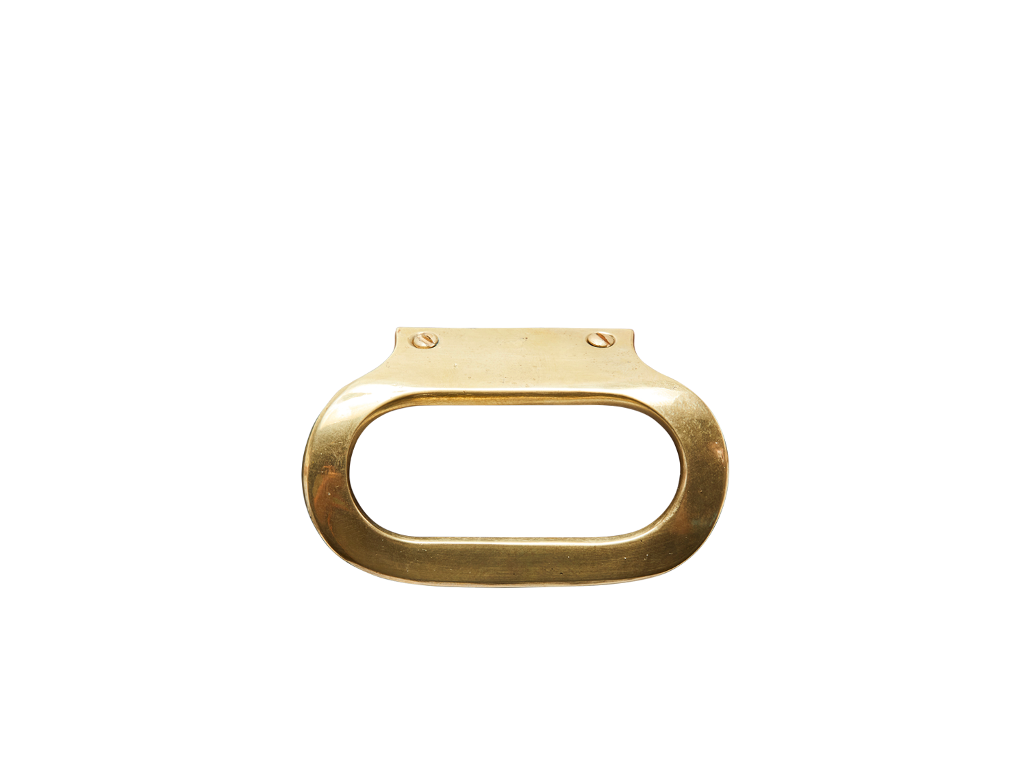 Brass Oval Pull