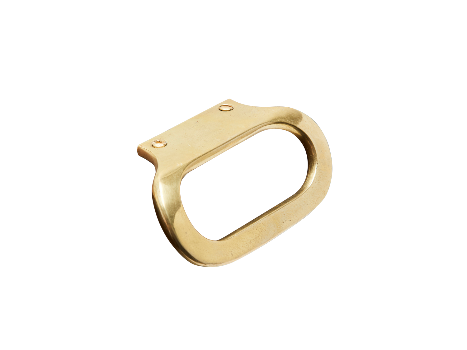 Brass Oval Pull