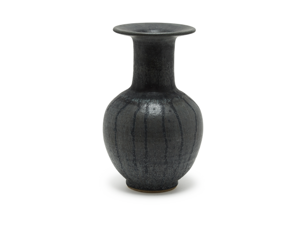 Lipped Cordate Vase with Long Neck
