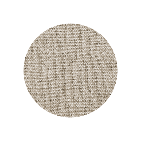 Brushed Linen Blend - Pebble