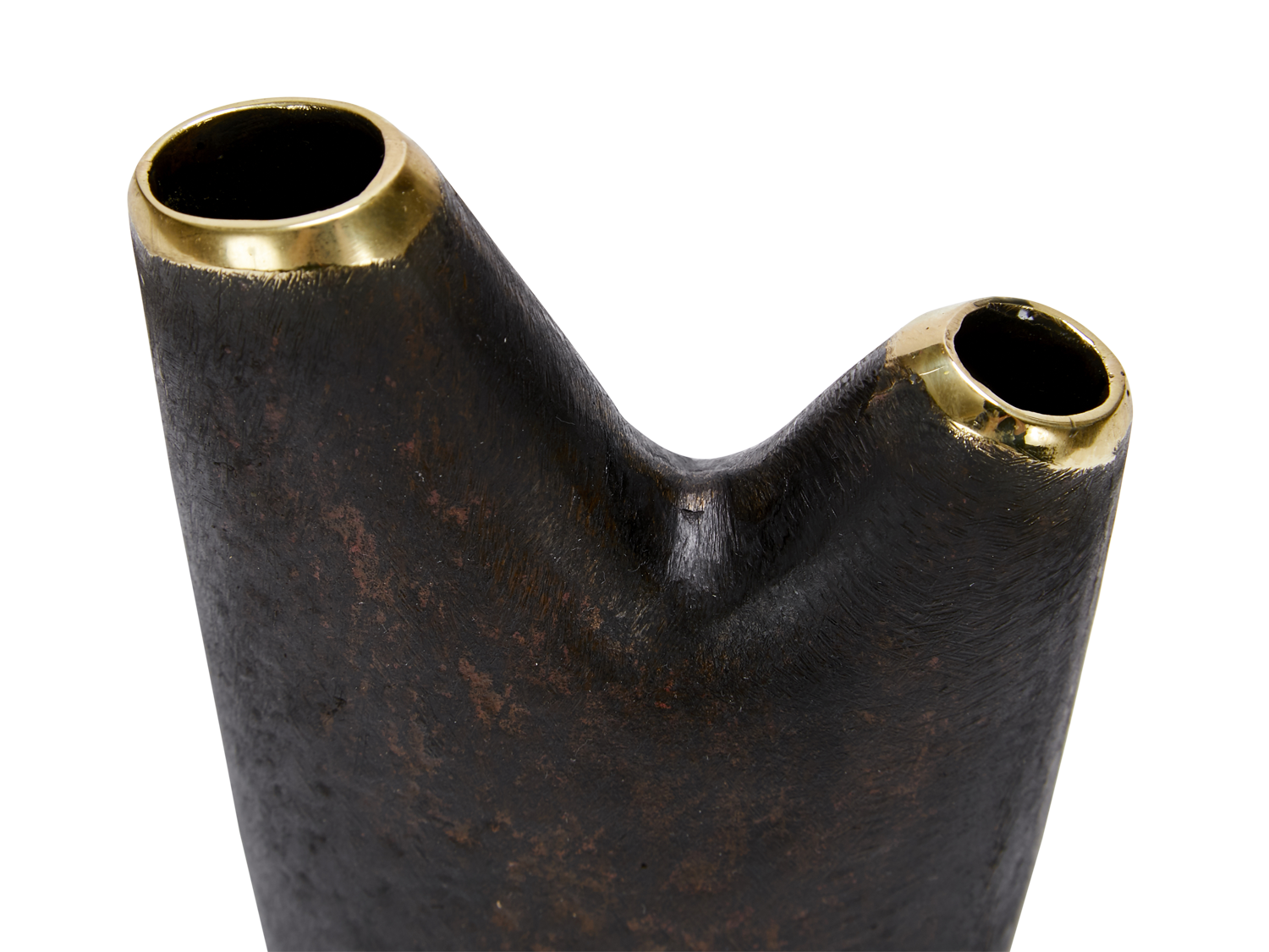 #3794-2 'Aorta' Vase - Brass Patina