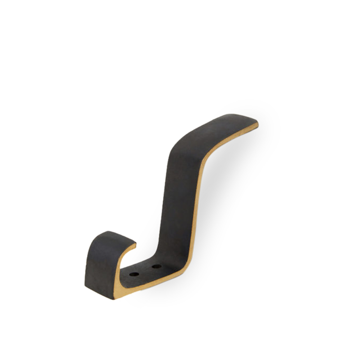 #5261-2 Large Rectangular Hook in Black