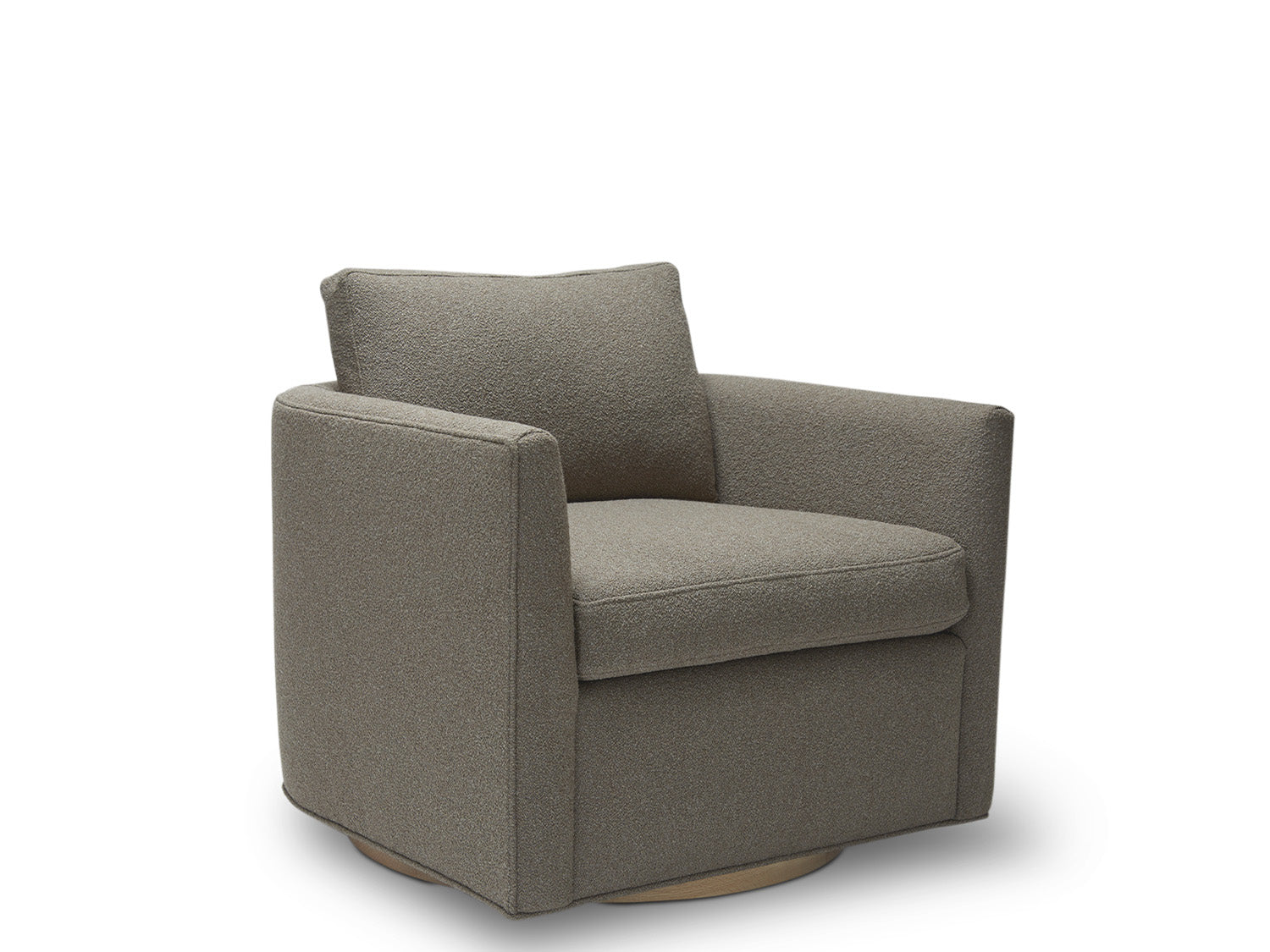 Curved Back Swivel Chair