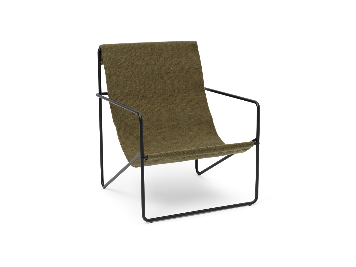 Desert Lounge Chair - Black Frame