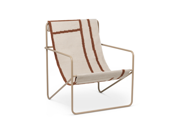 Desert Lounge Chair - Cashmere Frame