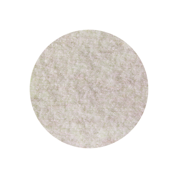 Boiled Wool - Grey White